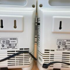 【良品】山善　ミニファンヒーター　二個セットの画像