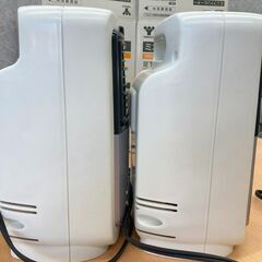 【良品】山善　ミニファンヒーター　二個セットの画像
