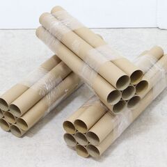 紙筒 芯 パイプ クラフト用 工作用 長さ約52cm 直径5cm
