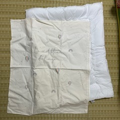 ☆ 未使用【サンデシカ】ミニ掛け布団とカバーのセット☆