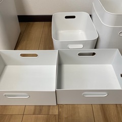 【決定しました】無印良品　ポリプロピレンケース　セット売りの画像