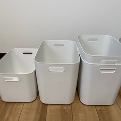 【決定しました】無印良品　ポリプロピレンケース　セット売りの画像