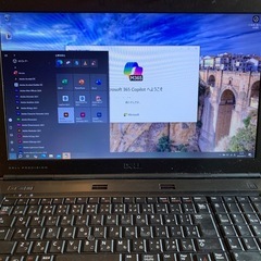 記念特価！dell precision m6600改その⑭。i7 2760QM 17インチ大画面 、独立GPU搭載Nvidia4000M 大容量新品SSD480G＋HDD320Gメモリー16G　win10pro64bit。の画像