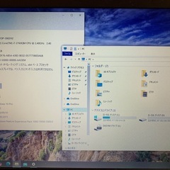 記念特価！dell precision m6600改その⑭。i7 2760QM 17インチ大画面 、独立GPU搭載Nvidia4000M 大容量新品SSD480G＋HDD320Gメモリー16G　win10pro64bit。の画像