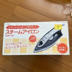 スチームアイロンの画像