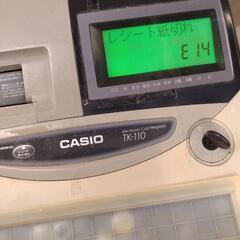 【決まりました】CASIOレジスターTK-110の画像