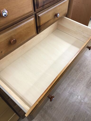 ☆ジモティ割あり☆ チェスト ブラック/ブラウン H67×D41×W148.5 クリーニング済み HJ5857 (リユース日立店)  日立の収納家具《タンス、衣類収納》の中古あげます・譲ります｜ジモティーで不用品の処分