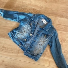 キッズ　グローバルワーク　デニムジャケット