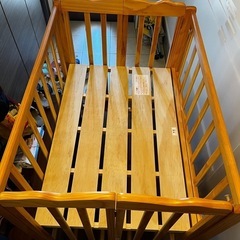 大和屋　折りたたみ　ミニベビーベッド