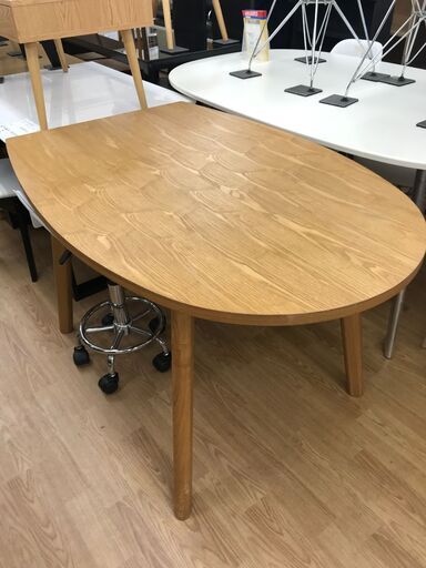 ★ジモティ割あり★ ダイニングテーブル　 ブラウン 　H73×W120×D80 クリーニング済み KJ8256