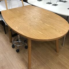 ★ジモティ割あり★ ダイニングテーブル　 ブラウン 　H73×W...