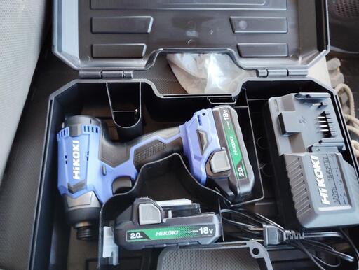 未使用HiKOKI 18Vインパクト