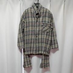 メンズ パジャマ Sサイズ チェック