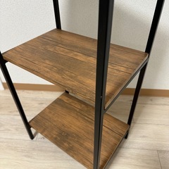 【お譲り先決まりました】サリュ  アイアンラック　三段ラック　収納の画像