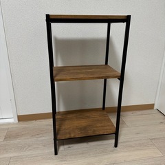【お譲り先決まりました】サリュ  アイアンラック　三段ラック　収納