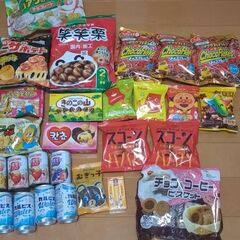 決まりました☆お菓子とジュース