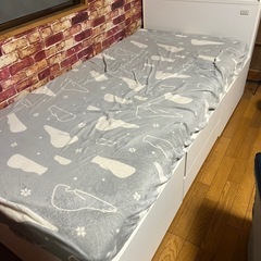 訳ありシングルベッド(決まりました)