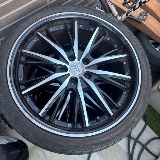 20インチ ホイールセット 4本 245/35R20 夏タイヤ