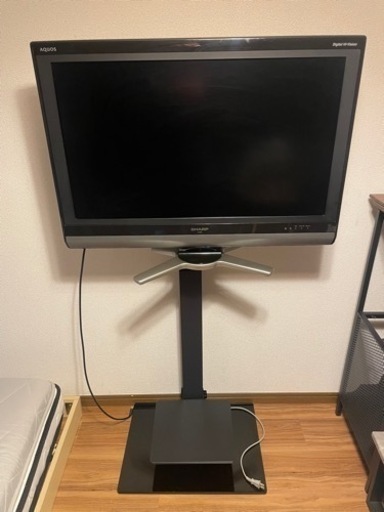 テレビ　SHARP32インチ　テレビスタンドセット