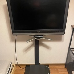 テレビ　SHARP32インチ　テレビスタンドセット