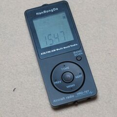 AIR/FM/AM マルチバンドラジオ model no HRD-767 ほぼ新品の画像