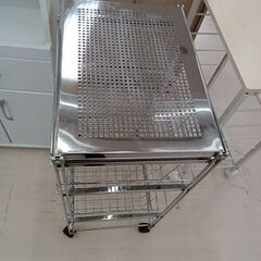 ☆ジモティ割あり☆ キッチンラック ホワイト W60.5×D45×H170 クリーニング済み TC7147 (リユースのサカイ栃木)  栃木の収納家具《食器棚、キッチン収納》の中古あげます・譲ります｜ジモティーで不用品の処分