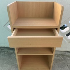 引き出し付きカラーボックス