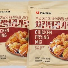 【再値下げ韓国食品】 フライドチキンパウダー 500g　賞味期限：2025/9/11の画像