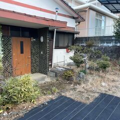 【福岡県大牟田市】平屋賃貸戸建・ガレージ付！家電あり！敷金礼金0円・値段交渉可！駐車場3台ペット多頭飼OK！自由にDIY可 − 福岡県
