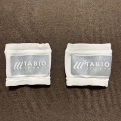 TABIO　ノンスリップバンド（中古）　サッカー　ホワイト　スポーツ 