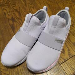【使用１回のみ】21cm  ジュニア　pumaスニーカー