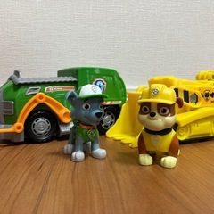 パウパトロール　ラブルとロッキーの画像