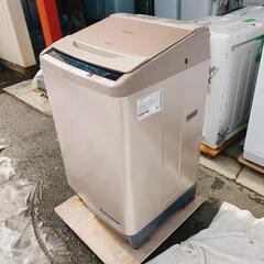 新生活応援🌸HITACHI☆全自動洗濯機☆BW-V100B☆10㎏☆2017年製☆小錆、グレー・A-009、動作確認済(保証３ヵ月）・洗浄・除菌済み【こちらは店舗です。浜村鹿野温泉ICから3分 買取本舗宮本リサイクル 営業時間9～19時 定休日水曜のみ←連絡できませんm(_ _)m】の画像