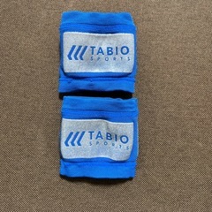 TABIO　ノンスリップバンド（中古）　サッカー　ブルー　スポーツ の画像