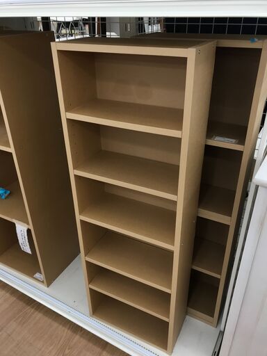★ジモティ割あり★ 無印良品　本棚　H108×W37×D18　シンプル 　ブラウン  クリーニング済み KJ8261