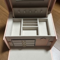 ジュエリーボックス　ピンクの画像