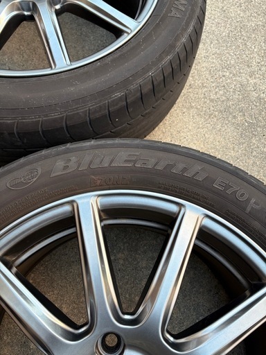 ノア　ヴォクシー　ステップワゴンに！　BRIDGESTONE エコフォルムCRS131 17インチ　ホイールのみも可能です。