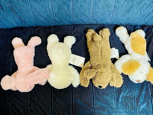 ニトリクタクタぬいぐるみ4匹犬うさぎくま (こなつ（プロフ必読  