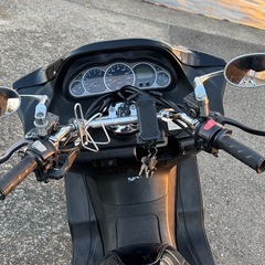 自賠付き！YAMAHA マジェスティ 250c ローダウン仕様 スマホ充電可能　ヒーターグリップ付き！フロントタイヤ新品！   の画像