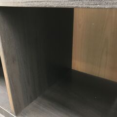 ☆ジモティ割あり☆ 無印良品 ボックスシェルフ W121×D29×H121 クリーニング済み SJ4554 - 収納家具