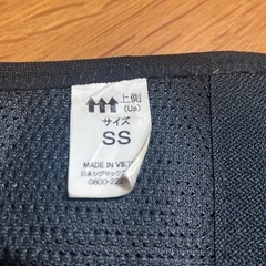 SSサイズ　コルセット（ブラック）の画像