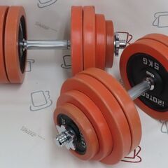♪IROTEC/アイロテック ダンベル 30kg×2＝60kg 札幌♪の画像