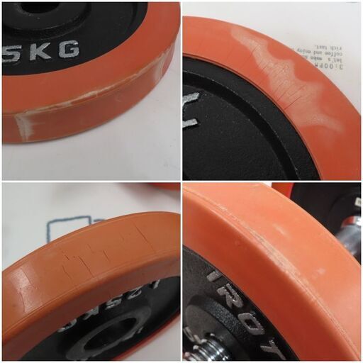 ♪IROTEC/アイロテック ダンベル 30kg×2＝60kg 札幌♪