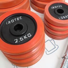 ♪IROTEC/アイロテック ダンベル 30kg×2＝60kg 札幌♪の画像