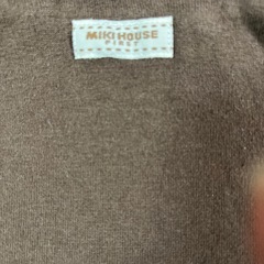 ミキハウス　フリースポンチョの画像