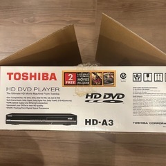 東芝 TOSHIBA
 HD DVD PLAYER HD -A3