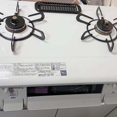 ☆ジモティ割あり☆ パロマ ガステーブル LPガス 2023年製 動作確認／クリーニング済み KJ6347 - ガステーブル
