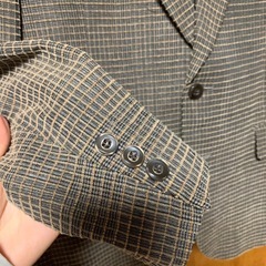 (3月中に処分予定)スーツジャケット日本製※クリーニング済の画像