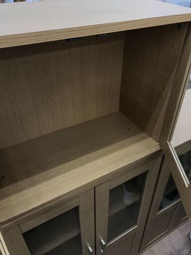 ☆ジモティ割あり☆ ミニ食器棚 H136×W60×D29 クリーニング済み KJ8267 (リユースのサカイ)  春日部の収納家具《食器棚、キッチン収納》の中古あげます・譲ります｜ジモティーで不用品の処分