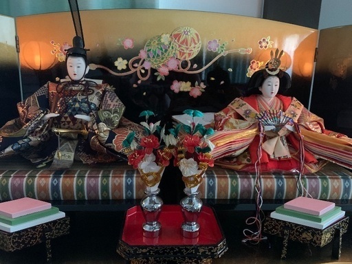 雛飾り　三段